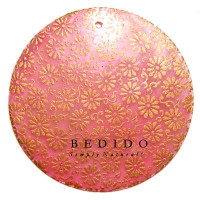 Embossed Hand Painted Shell Natural Pendant