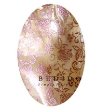 Embossed Hand Painted Shell Natural Pendant