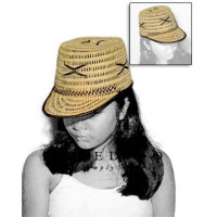 Natural Beads Hat