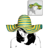 Natural Beads Hat