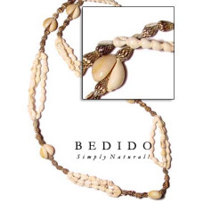 Natural Beads Lei