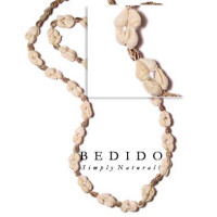Natural Beads Lei
