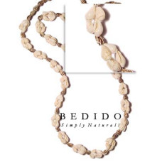 Natural Beads Lei