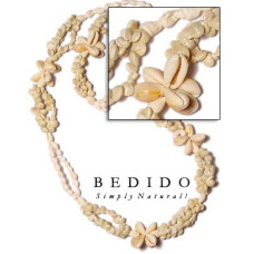 Natural Beads Lei