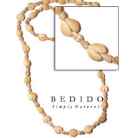 Natural Beads Lei