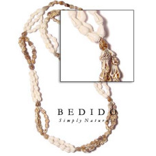 Natural Beads Lei