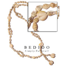 Natural Beads Lei