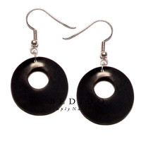 Natural Beads Dangling Earrings