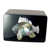 Natural Shell Enlayed Jewelry Box