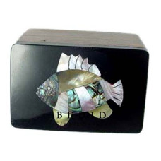 Natural Shell Enlayed Jewelry Box