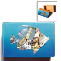 Natural Shell Enlayed Jewelry Box