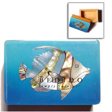 Natural Shell Enlayed Jewelry Box