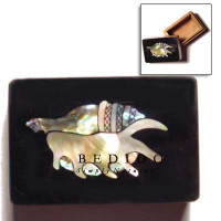 Natural Shell Enlayed Jewelry Box