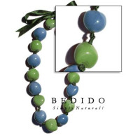 Kukui Nuts Natural Lei Necklace