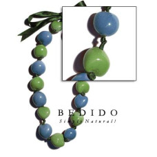 Kukui Nuts Natural Lei Necklace