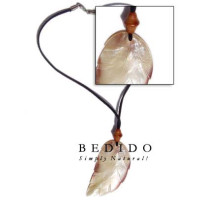 Natural Leather Cord Necklace