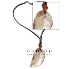 Natural Leather Cord Necklace