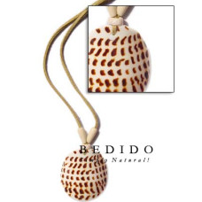 Natural Leather Cord Necklace