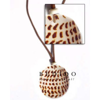 Natural Leather Cord Necklace
