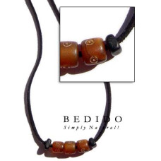 Natural Leather Cord Necklace