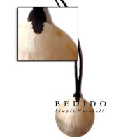 Natural Leather Cord Necklace