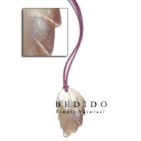Natural Leather Cord Necklace