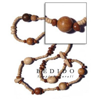 Long Endless Natural Beads Necklace