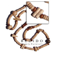 Long Endless Natural Beads Necklace