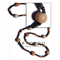 Long Endless Natural Beads Necklace