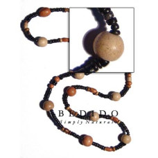 Long Endless Natural Beads Necklace