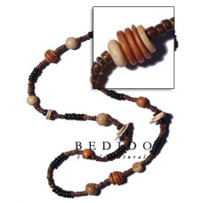 Long Endless Natural Beads Necklace
