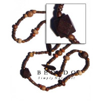 Long Endless Natural Beads Necklace