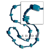 Long Endless Natural Beads Necklace
