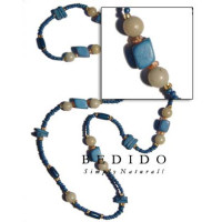 Long Endless Natural Beads Necklace