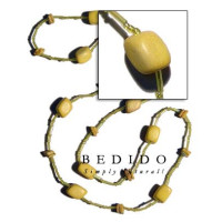 Long Endless Natural Beads Necklace