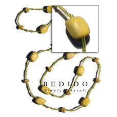 Long Endless Natural Beads Necklace