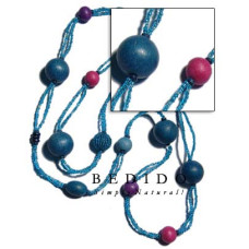 Long Endless Natural Beads Necklace