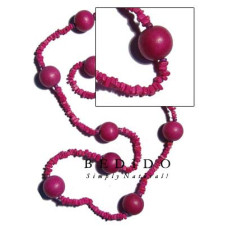 Long Endless Natural Beads Necklace