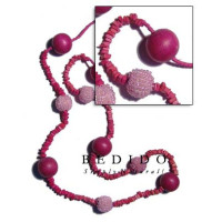 Long Endless Natural Beads Necklace