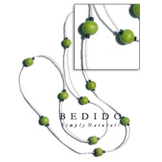 Long Endless Natural Beads Necklace