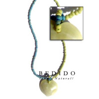 Pastel Color Beads Necklace
