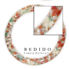 Nutural Beads Resin Bangles