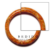 Nutural Beads Resin Bangles