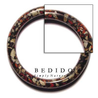 Nutural Beads Resin Bangles