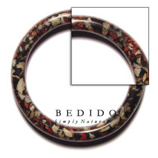 Nutural Beads Resin Bangles