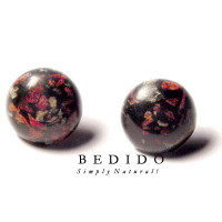 Natural Beads Dangling Earrings