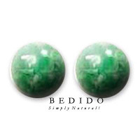 Natural Beads Dangling Earrings