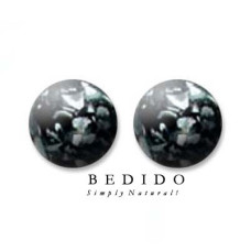 Natural Beads Dangling Earrings