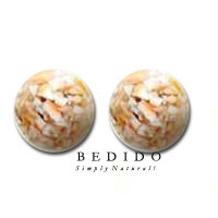 Natural Beads Dangling Earrings