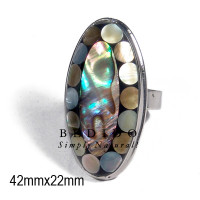 big accent hot hippie Rings